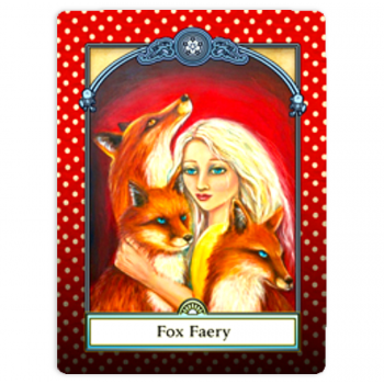 Faery Magic Message kortos Animal Dreaming